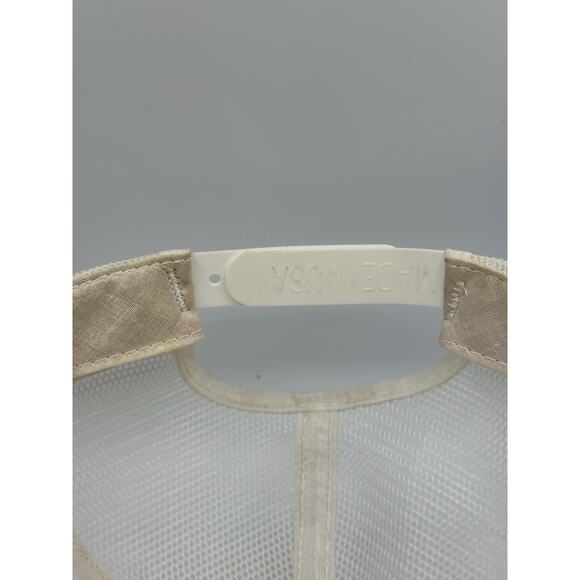 Vintage Ford Motorcraft Air Force 3 Stripe Snapback Hat Identity Tag USA Made - Picture 13 of 14